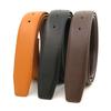 120cm Replacement No Buckle Belt Cowhide Pin Buckle Band Body Durable Genuine Leather Belt