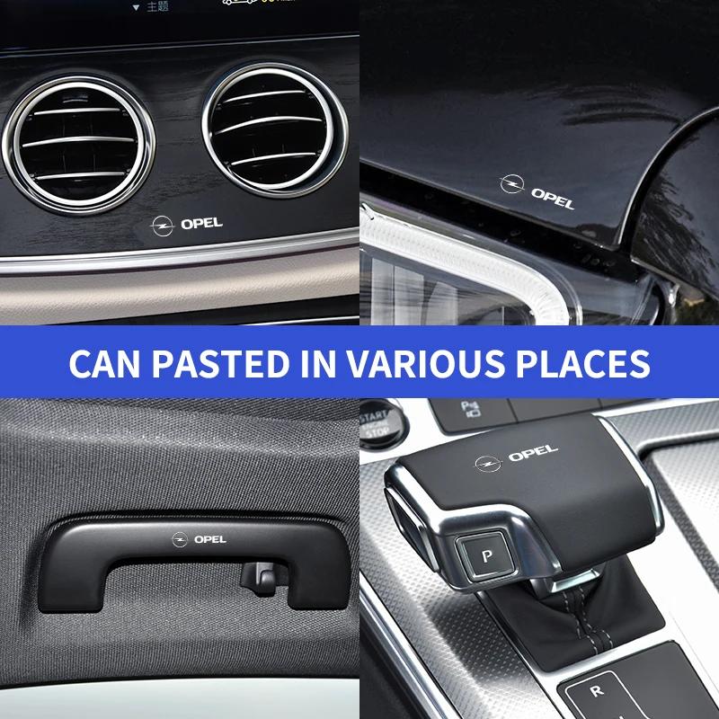 Kvbua1 Для Opel Insignia Astra Antara Meriva Zafira H G Corsa Автомобиль мотоцикл Стайлинг 3D Сплав Металл Мотоцикл Эмблема Значок Наклейка