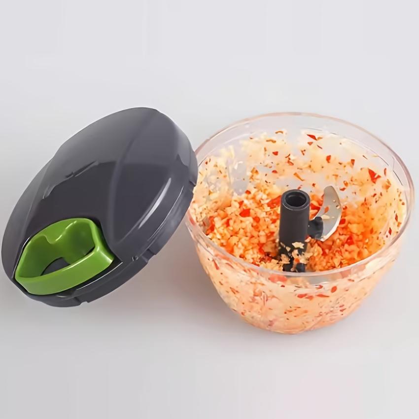 Ручной измельчитель продуктов, Ручной овощерез с тросиком, Измельчитель лука и чеснока, Кухонный комбайн для фруктов, трав, орехов