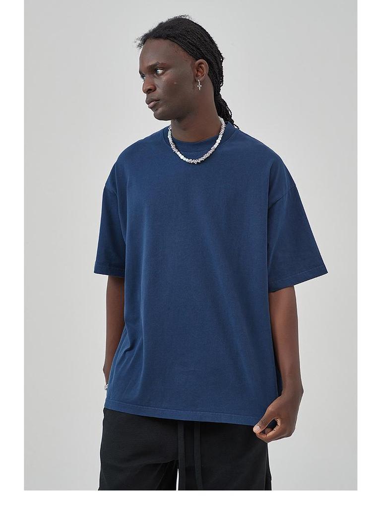 ARTIE Men's 2025 Heavy Washed Distressed Pure Cotton Loose T-shirt