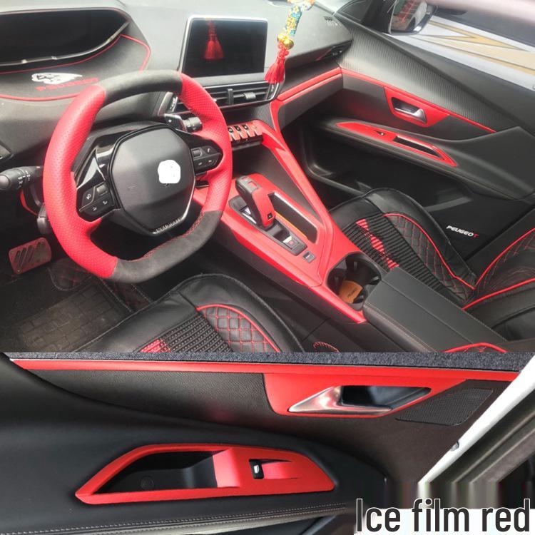 Peugeot 4008/5008 Carbon Fiber Gear Console Film