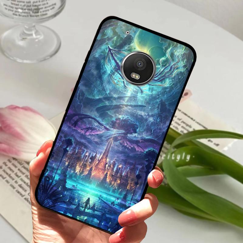 Чехол для Motorola Moto G5 Plus G5+ G 5G Животные Мягкий силиконовый ТПУ Чехол для телефона Для Moto G Play Gen3 4G Ударопрочный Бампер Fundas