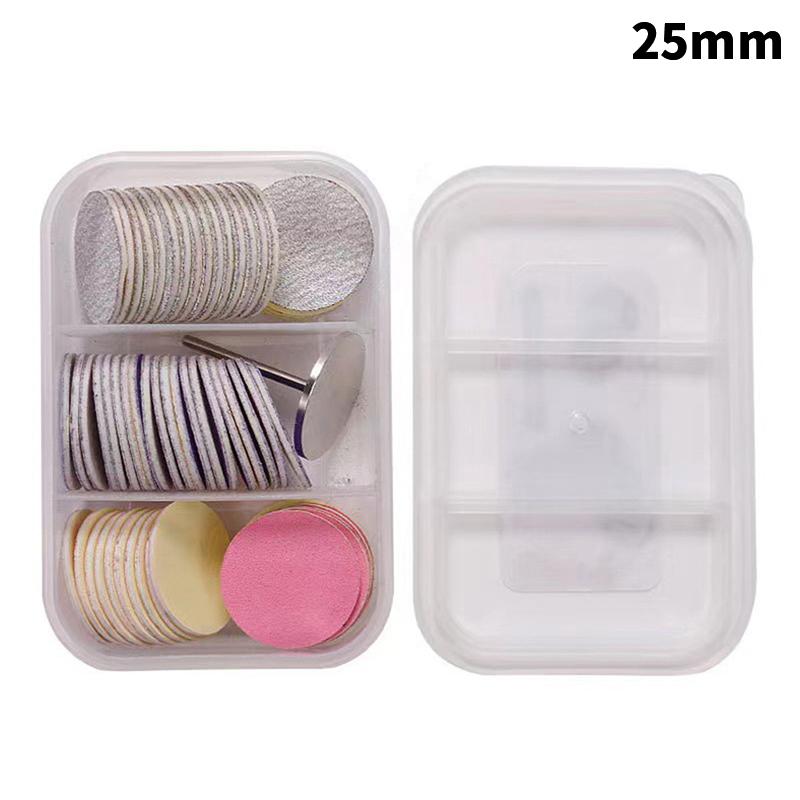 60 шт., шлифовальный диск для наждачной бумаги, электрические шлифовальные напильники для шлифовки омертвевшей кожи ног