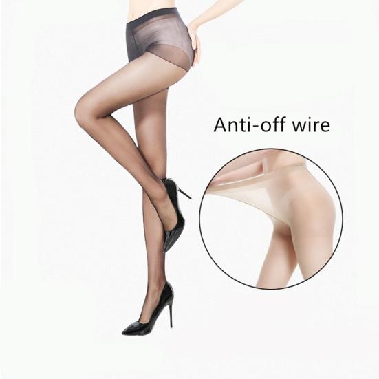 Women Summer Sexy Stretchy Pantyhose Super Elastic Translucent Stockings Tights