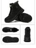 Men's Wear-Resistant Steel Toe Work Boots: Anti-Smash, Anti-Puncture, Non-Slip Safety Shoes