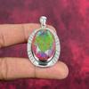 Pink Triplet Opal Pendant, 925 Solid Sterling Silver Gemstone Jewelry, Handmade Pendant, For Thanksgiving