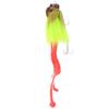 Simulation Mouse Shape Resin Fishing Lure Soft Bait Tackle with Dual Treble Hookgreen
