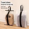 Transparent Moisture-Proof Shoe Storage Bag with Zipper – Ideal for Travel, Slippers, Boots & Dust Protection