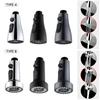 Kitchen Pull-Out Faucet Replacement Splash-Proof Nozzle Black Sink Multi-Functional Shower Head Universal Universal Connector