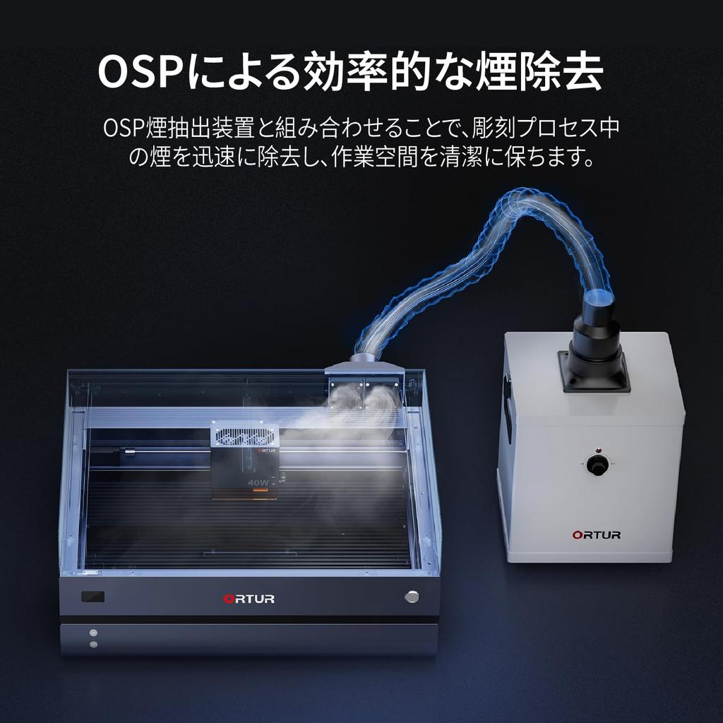 Лазерный гравировальный станок Ortur H20 2 Вт Герметичная конструкция для лазерной обработки Лазерный класс 1 10 Вт Топ 10 Вт/20 Вт/40 Вт/1064 Металл, Дерево, Кожа, Акрил,