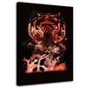 Canvas Print Red Tiger
