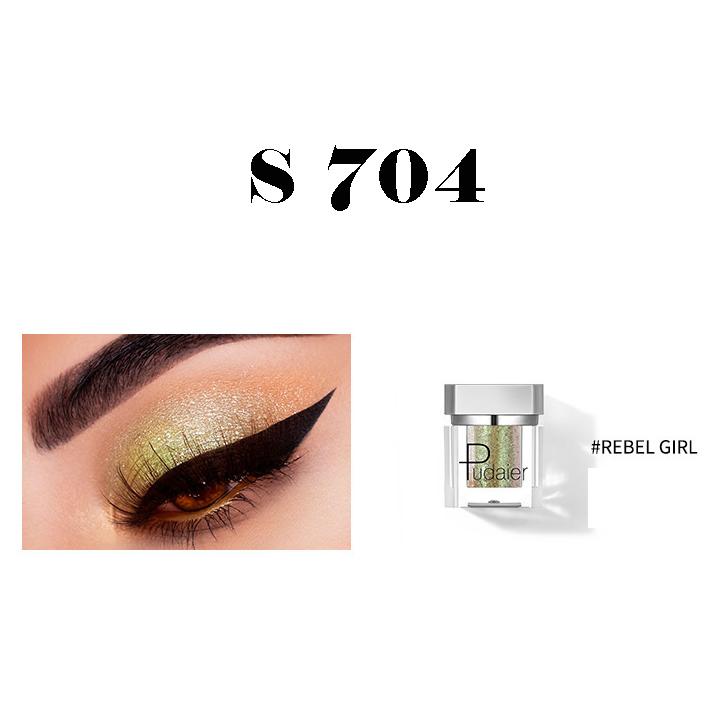 Pudaier Chameleon Diamond Flash Monochrome Eyeshadow Mermaid Ji Polarized Sequins Mashed Potatoes Brighten