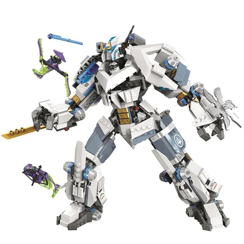 Legacy Zane Titan Mech Battle TV Сезон 5 Строительные блоки Классические наборы моделей Кирпичи Рождественский подарок Игрушки