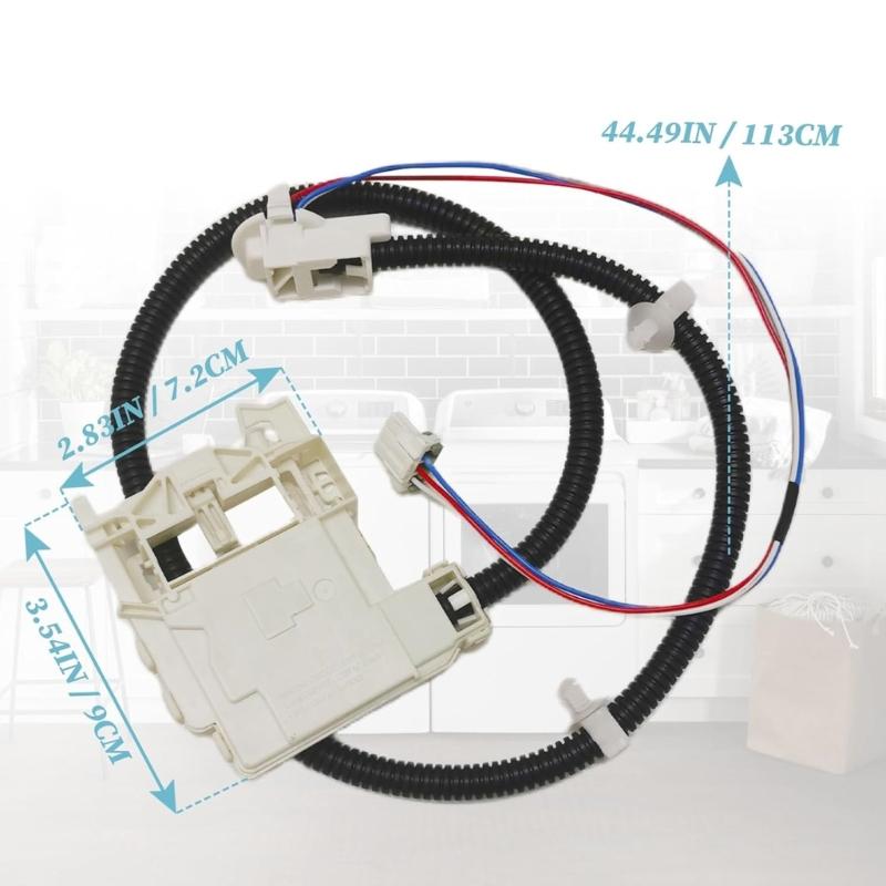 Washing Machine Lid Lock Washing Machine Repair Set Washer Maintenance Set Washing Machine Assembly for Secure Closure