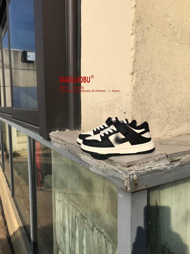 Модные нескользящие спортивные кроссовки для детей - Весна/Осень 2026, Удобный стиль AJ Board для мальчиков и девочек.