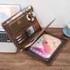 Jiameida Retro Leather iPad Storage Bag - 11" Protective Tablet Cover