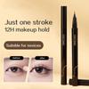 Жидкая подводка для глаз, прочная, водостойкая, ультратонкая подводка для глаз, легко подводит ресницы, инструменты для рисования