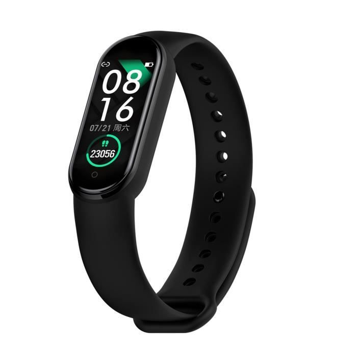 Wristwatch M6 Smart Bracelet Montre Bluetooth Fréquence Cardiaque Surveillance De La Santé Pression Artérielle MIL2
