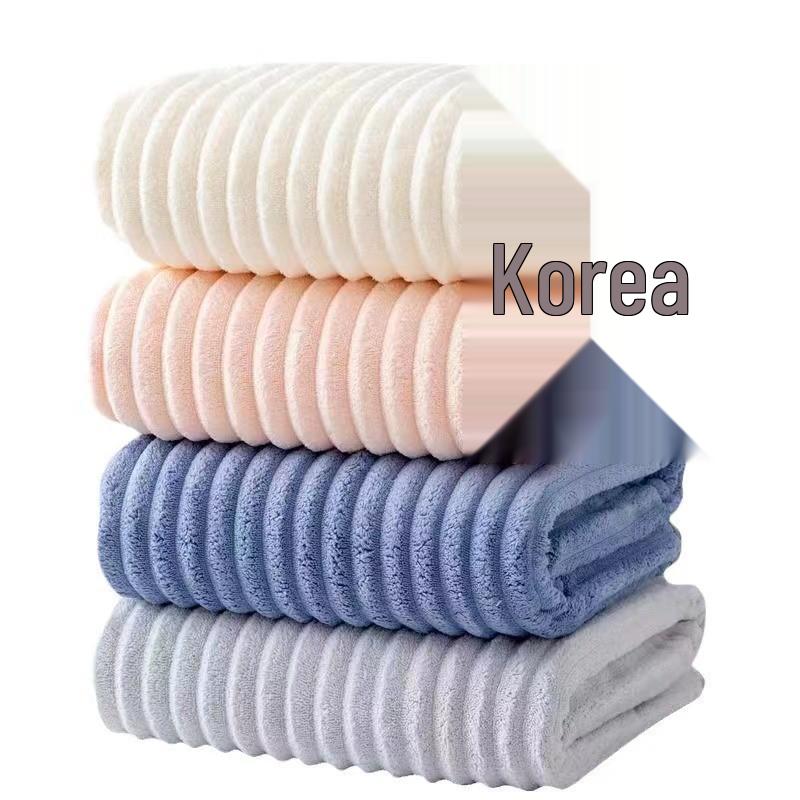 Candy Velvet Quick-Dry Soft Face Towel - Water Absorption & Gift-Ready Strip Design