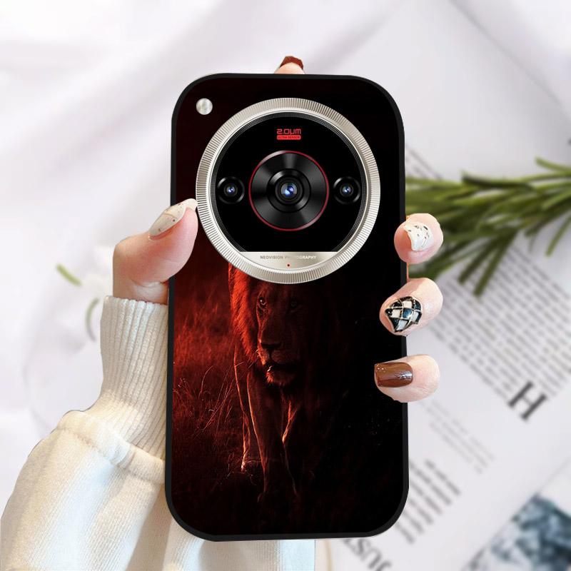 Чехол для ZTE Nubia Focus 2 Ultra Focus2Ultra 5G Z2463N Силиконовый Мягкий ТПУ Задняя крышка телефона Модный Защитный корпус Fundas Coque