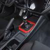 Red ABS Center Console Gear Shift Panel trim Cover for Subaru WRX VB MT -23