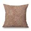 William Morris Classic Flower Pattern Apply Bay Leaf Marigold Design Cotton Linen Decorative Sofa Pillow Case Car Cushion Cover