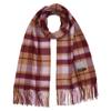 Buyer Pure Cashmere Check 19 Patterns Thick Cashmere Check Large Stole 100% Stole, Available, Men's & Women's, Pattern, (Burgundy) CH60-CH15a