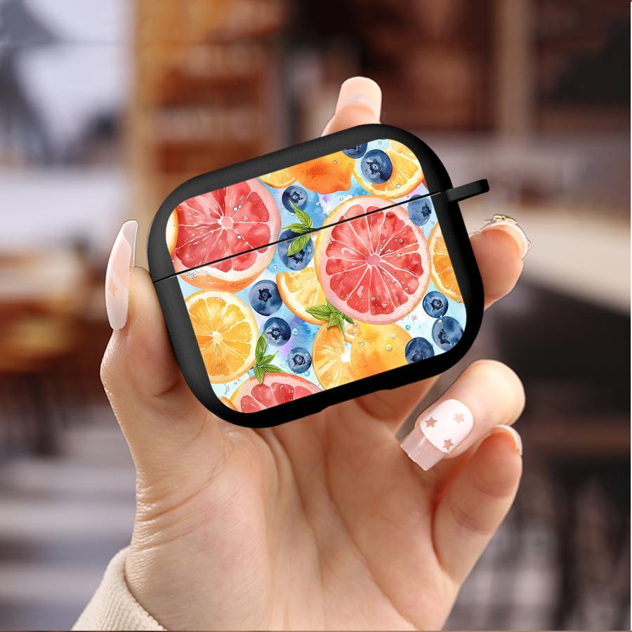 Summer Fruit Case For Airpods Pro3 4 3 Pro2 2 1 Pro Earphone Cases Cover