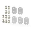 Aluminum Male Mounting Bracket for One-Touch Tool Holders, Compatible with Slim Tool Holders, Includes Screws and Nuts (5 Sets)