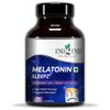 End2End Nutrition Мелатонин Sleepzzz с Мелатонином 5 мг и Тагаром 125 мг | Таблетки для сна для глубокого и крепкого сна для мужчин и женщин | Не-Г
