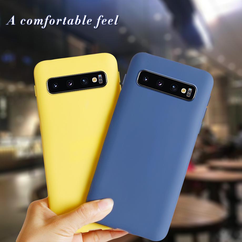 Чехол для телефона для Samsung Galaxy S10 Plus S10E S 10 Plus S10 e S10Plus Чехол Накладка Ультратонкий матовый Мягкий бампер Силиконовые чехлы для телефона