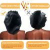 1pc Large Satin Bonnet Silk Bonnet Hair Wrap for Women Hair Care Sleeping Sleep Cap With Elastic Soft Band Big Bonnets