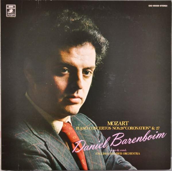 LP Пластинка DANIEL BARENBOIM, ENGLISH CHAMBER O - Wolfgang Amadeus Mozart, Piano Conc EAC85058 ANGEL Japan Obi Classical