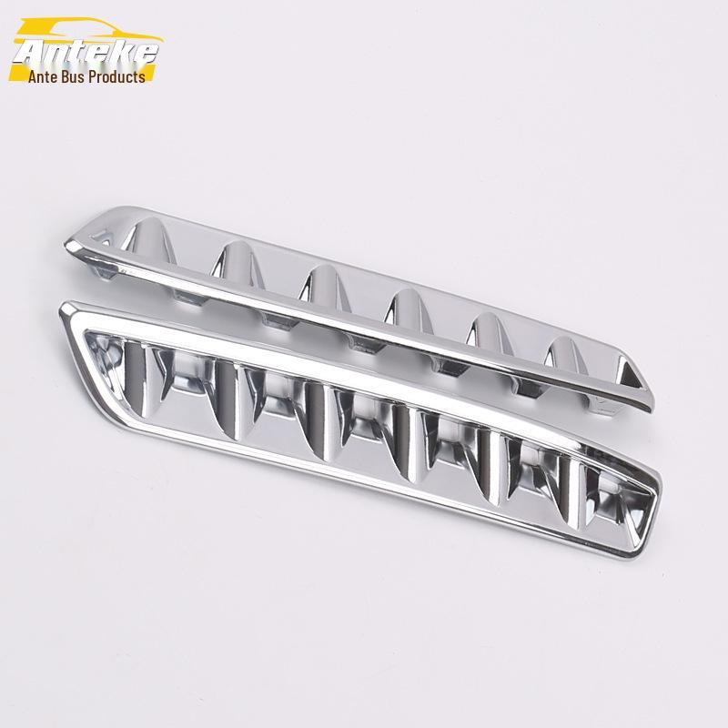 Front Fog Light Trim for 17 Vios: Body Sequin Decoration Frame Car Accessory