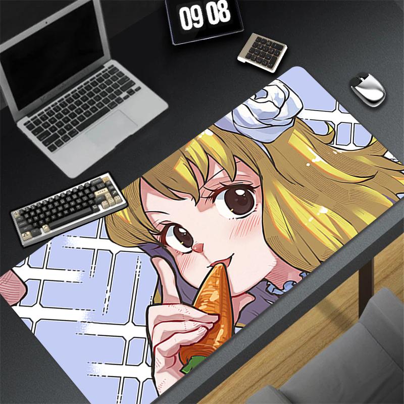 Mouse Pad Gaming Mousepad Rubber Portable Desk Mat Nonslip PC One Piece Laptop Gamer Desk Accessories Keyboard Pad Carpet Rug