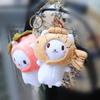 Jewelry Bag Girls Cute Kids Women Key Chains Bag Pendant Cat Plush Keychain Cat Snapper Keyrings