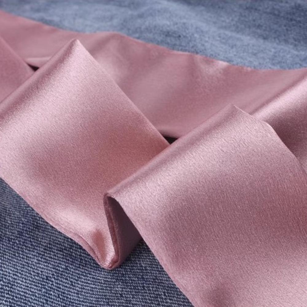 Waistbands Silk Scarf Solid Color Ribbon Knot Rope Fashion Long Scarf Ladies