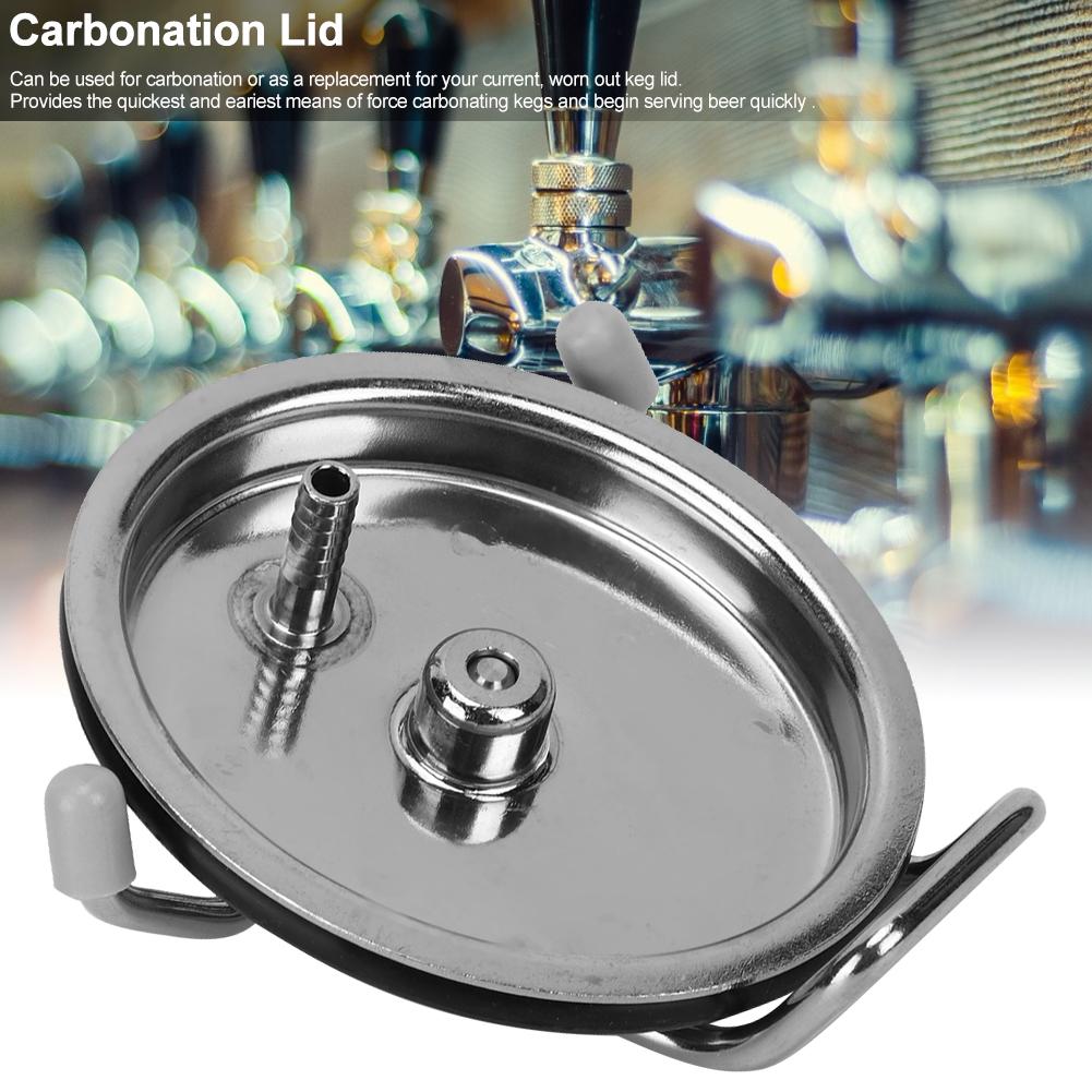 Крышка для бочонка для домашнего пивоварения с карбонизацией, подходит для комплекта бочонков Pepsi с камнем для карбонизации