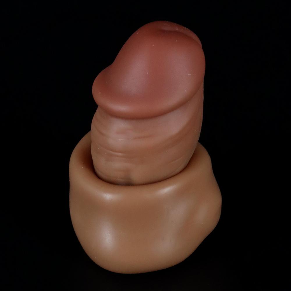 Мужской презерватив-булава для головки пениса, удлиненный, смелый, секс-игрушки, удлинитель пениса, рукав для роста пениса, пальто для задержки эякуляции, фаллоимитатор