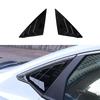 Glossy Black Side Louver Shutter Cover Trim 2pcs For Honda Civic 2022