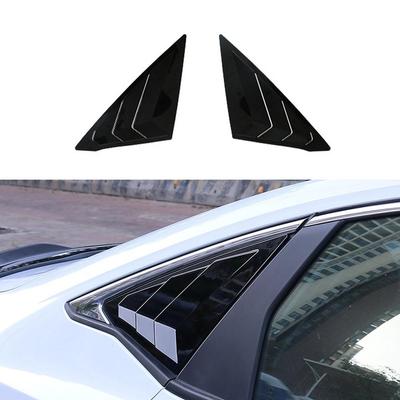 Глянцевая черная боковая накладка на жалюзи, 2 шт. для Honda Civic 2022