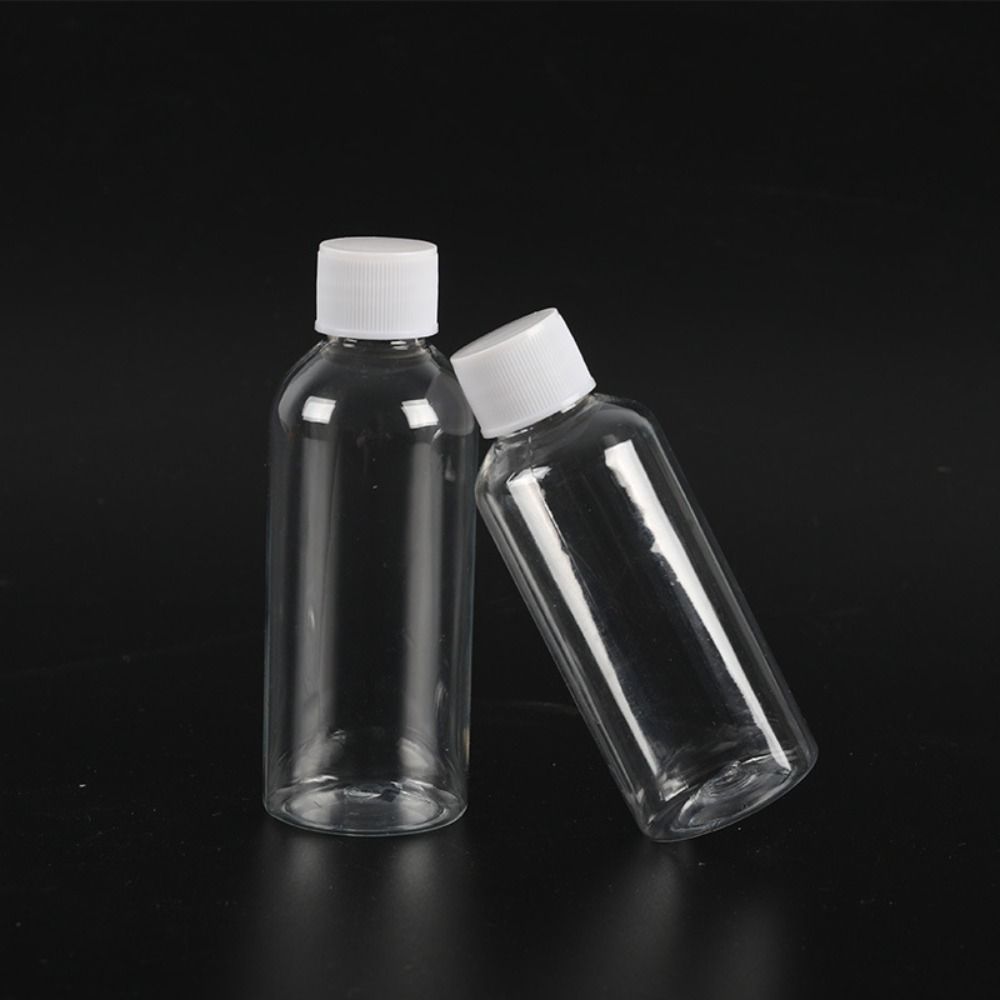 Caps 60ml for Liquids Ginger Shot Bottles 2 Oz Small Bottles Plastic Container Refillable Bottles
