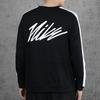 Nike Вязаный свитшот Dri-Fit Multi-Swoosh, мужские топы, черный CJ4624-010
