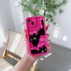 Милый чехол с рисунком котенка из мягкого ТПУ для iPhone 17 Air 16 15 14 Pro Max Plus 13 12 Mini 8 7 X Xs Задняя крышка