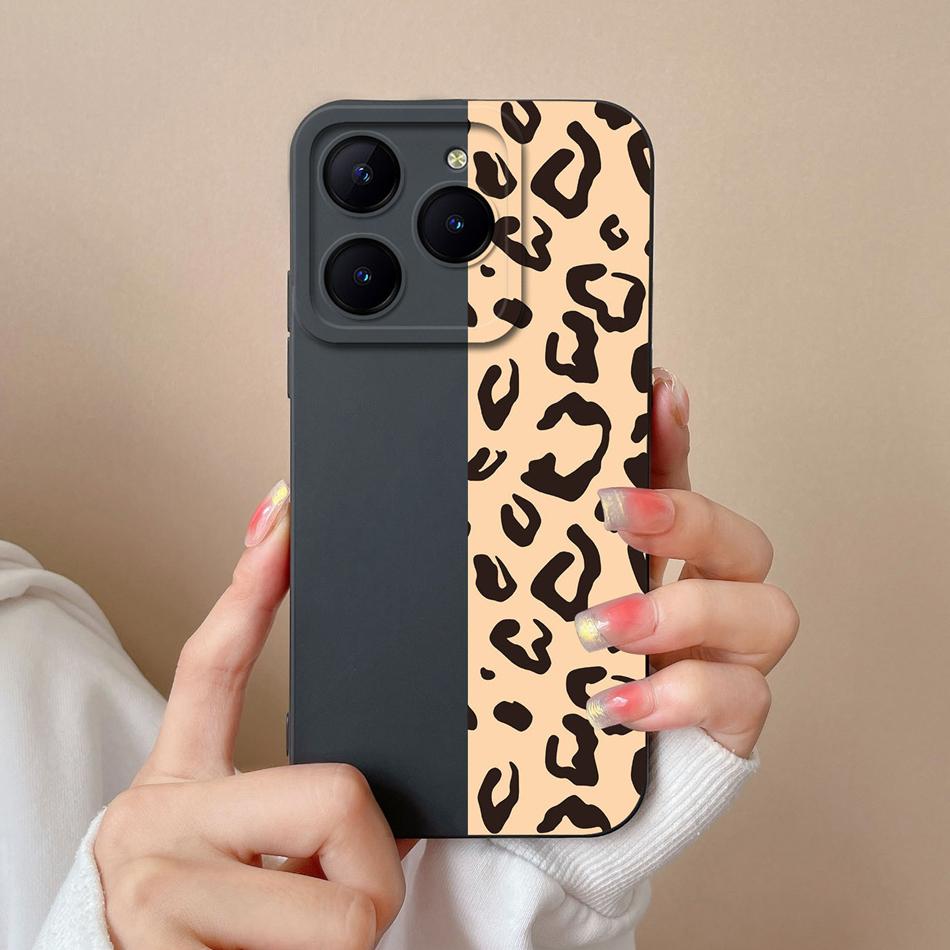 Phone Case For Realme C61 C63 Creative Back Cover For Realme C 61 C 63 Liquid Silicone Funda Full Protection Soft Bumper Cacasa