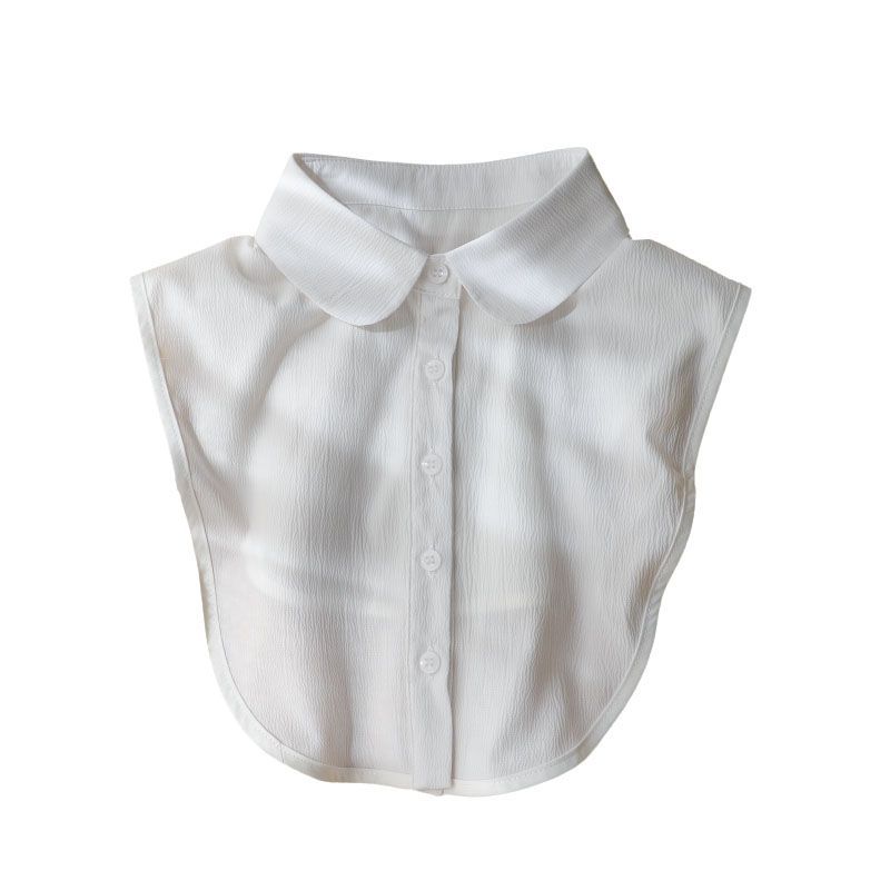 Women's Versatile Fake Collar High-end Universal Collar Spring Autumn Shirt Fake Collar White Breathable Wrinkle Resistant Decorative Collar