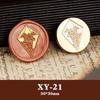 НаборCustom Frosted Copper Head Seal Set with Irregular Shape and Anime Pattern