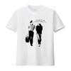 Gothic Minimalist All Black Streetwear Casual T Shirt Vintage Comfortable Top For Everyday Wear Fashion Versatile