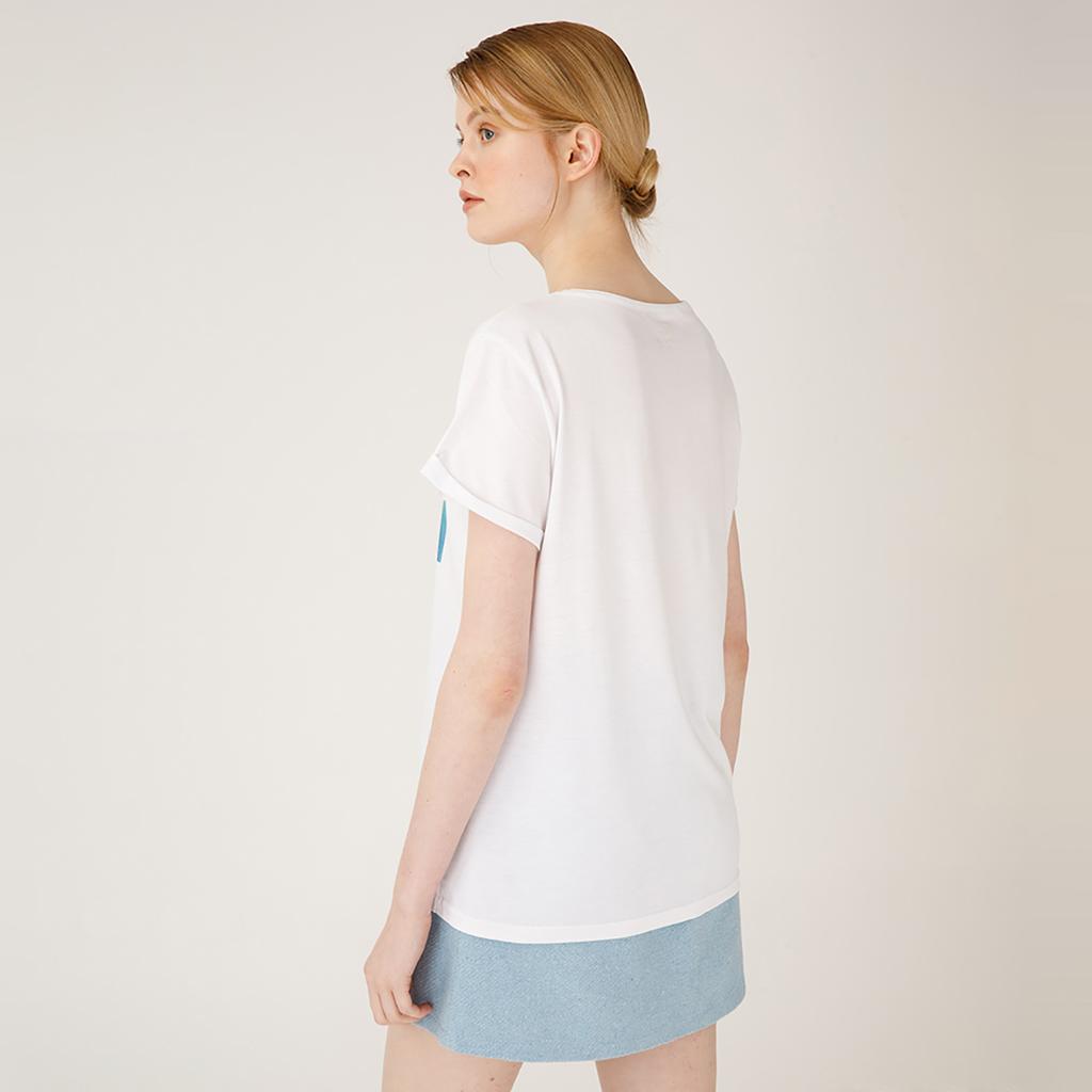 Biggdesign Женская футболка Faces Happy