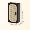 Wall Mounted Tissue Box Llarge Capacity Waterproof Paper Box Container With Partition Ancient Style Cosmetics Organizer Box